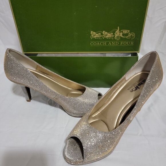 Coach open toe high heels - Picture 2 of 3